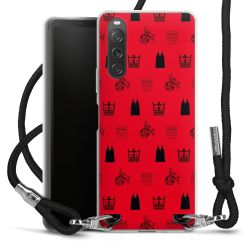 Carry Case Stoff schwarz/silber