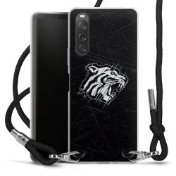 Carry Case Stoff schwarz/silber