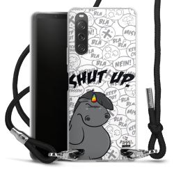 Carry Case Stoff schwarz/silber