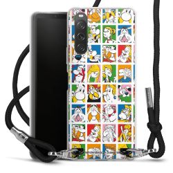 Carry Case Stoff schwarz/silber