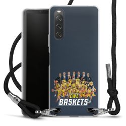 Carry Case Stoff schwarz/silber