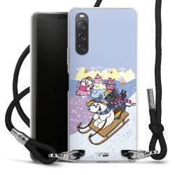 Carry Case Stoff schwarz/silber