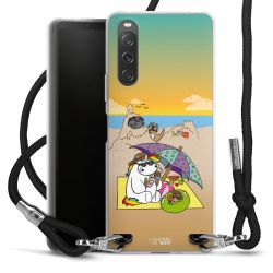 Carry Case Stoff schwarz/silber