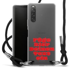 Carry Case Stoff schwarz/silber