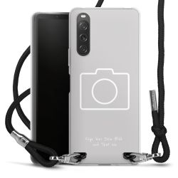 Carry Case Stoff schwarz/silber