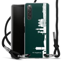 Carry Case Stoff schwarz/silber