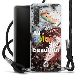 Carry Case Stoff schwarz/silber