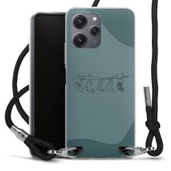 Carry Case Fabric black/silver