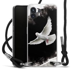 Carry Case Transparent Fabric black/silver