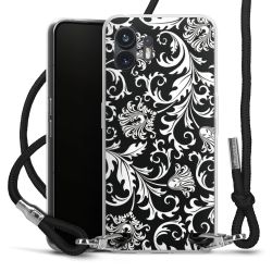 Carry Case Transparent Fabric black/silver