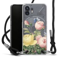 Carry Case Transparent Fabric black/silver