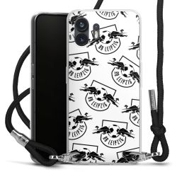 Carry Case Transparent Fabric black/silver