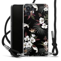 Carry Case Transparent Fabric black/silver