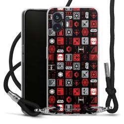 Carry Case Transparent Fabric black/silver