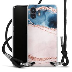 Carry Case Transparent Fabric black/silver