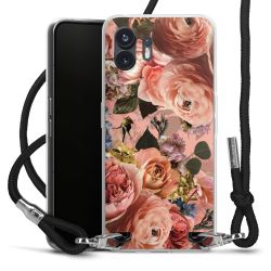 Carry Case Transparent Fabric black/silver