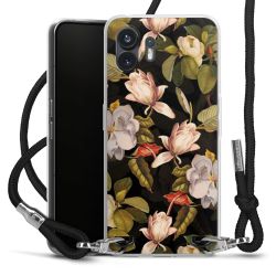 Carry Case Transparent Fabric black/silver