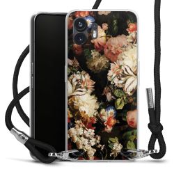 Carry Case Transparent Fabric black/silver