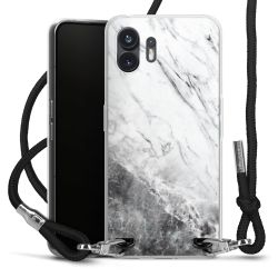 Carry Case Transparent Fabric black/silver