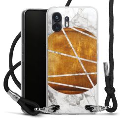 Carry Case Transparent Fabric black/silver