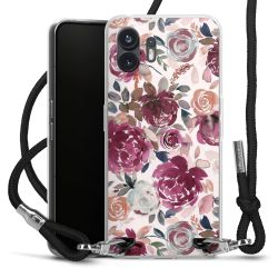 Carry Case Transparent Fabric black/silver