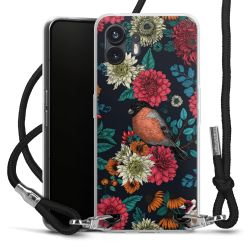 Carry Case Transparent Fabric black/silver