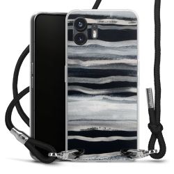 Carry Case Transparent Fabric black/silver