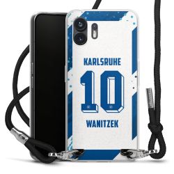 Carry Case Stoff schwarz/silber