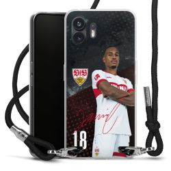 Carry Case Stoff schwarz/silber