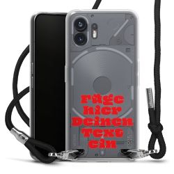 Carry Case Stoff schwarz/silber