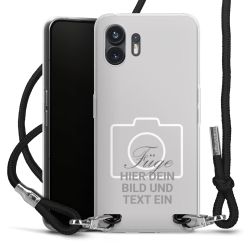 Carry Case Stoff schwarz/silber