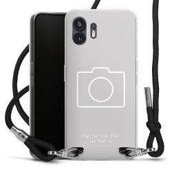 Carry Case Stoff schwarz/silber