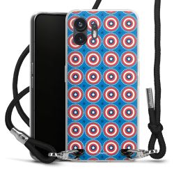 Carry Case Stoff schwarz/silber