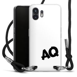 Carry Case Stoff schwarz/silber