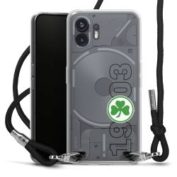 Carry Case Stoff schwarz/silber