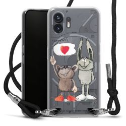 Carry Case Fabric black/silver