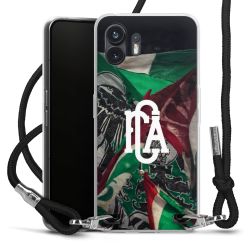 Carry Case Stoff schwarz/silber