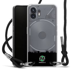 Carry Case Stoff schwarz/silber