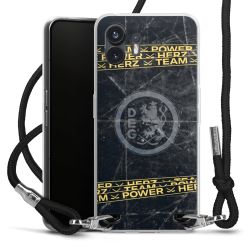 Carry Case Stoff schwarz/silber