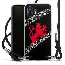 Carry Case Stoff schwarz/silber