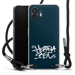 Carry Case Stoff schwarz/silber