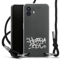 Carry Case Stoff schwarz/silber