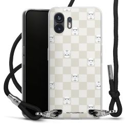 Carry Case Stoff schwarz/silber