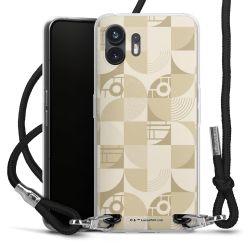 Carry Case Stoff schwarz/silber