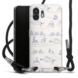 Carry Case Fabric black/silver