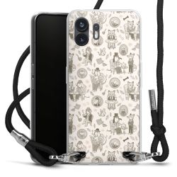 Carry Case Fabric black/silver