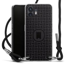 Carry Case Fabric black/silver