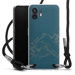 Carry Case Stoff schwarz/silber