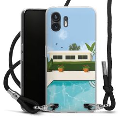 Carry Case Fabric black/silver