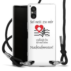 Carry Case Stoff schwarz/silber